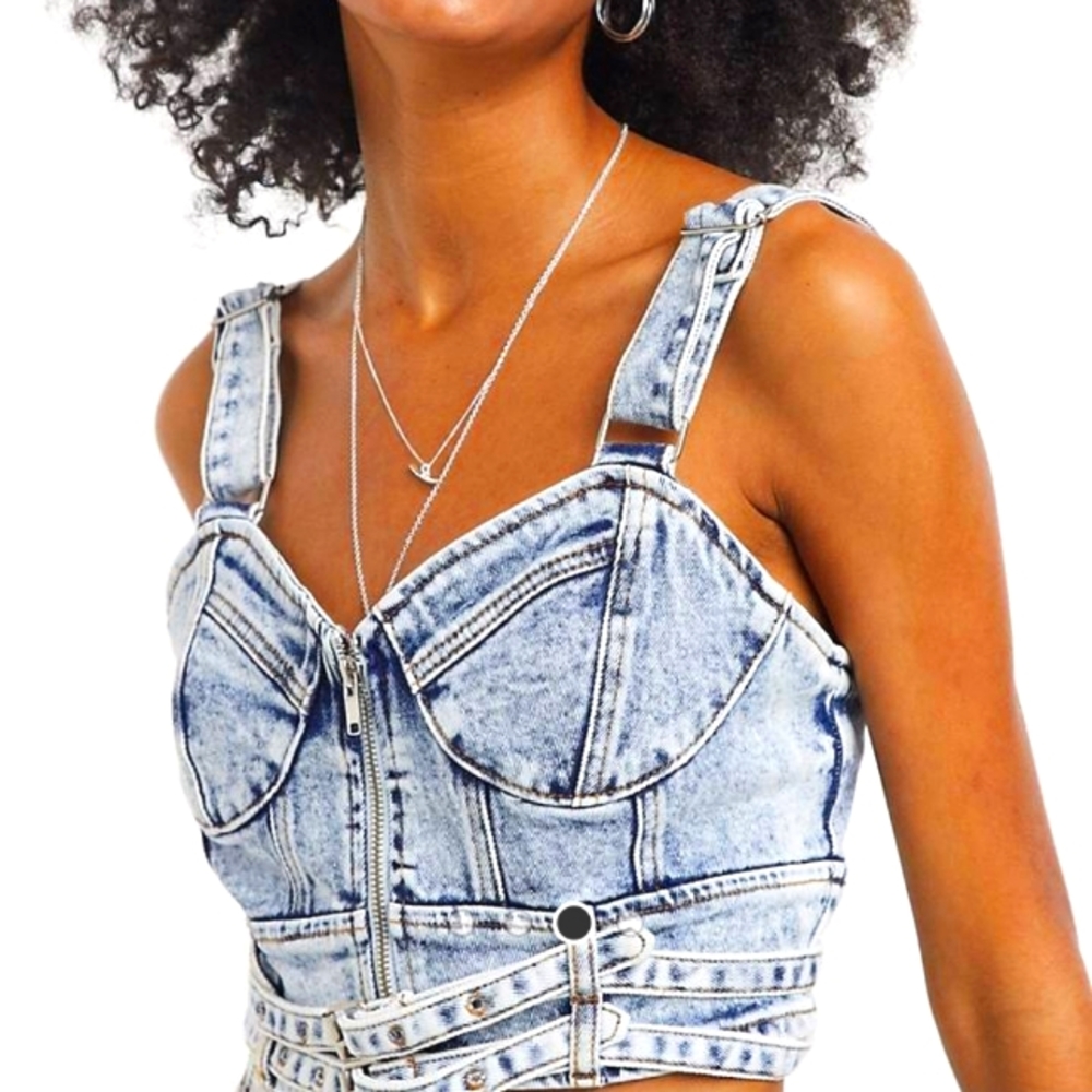 Denim Bustier